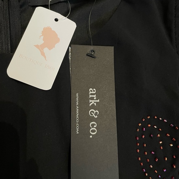 Black beaded flapper dress - Picture 15 of 15